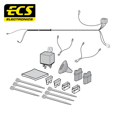 ECS Digital Self-Switching Wiring Extension 3 Cable Kit +15/+30 SP133ZZU • £65.70