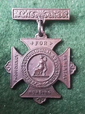 1900s Era Mental Nursing Proficiency Medal Elizabeth Doyle. • £18