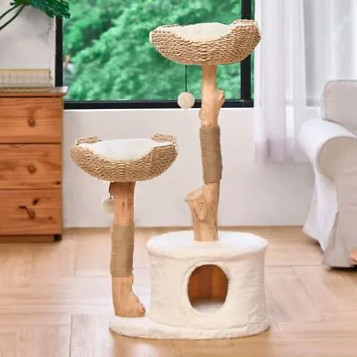 Michu Premium Real Wood Cat Tree Large • $319