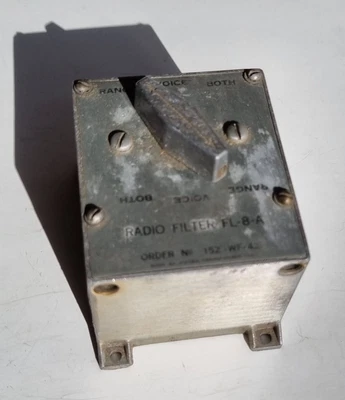 £12.99 • Buy USAF Military Radio Filter FL-8-A