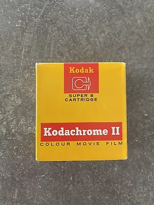 1974 Kodachrome II Color Movie Super 8 Cartridge SEALED And EXPIRED • £13.32