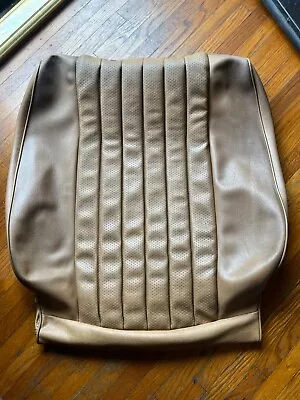 Mercedes W123 Front Seat Cover Upper Passenger Palomino Rare 6 Pleat 300D 300TD • $109