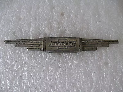  Vintage  Chevrolet  30's    Emblem  Badge   Trim    Metal  Rare Old Logo • $111