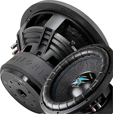 1x Hifonics BRW15D2 3000 Watts 15 Inch BRUTUS Car Audio Dual 2 Ohms Subwoofer • $199.99