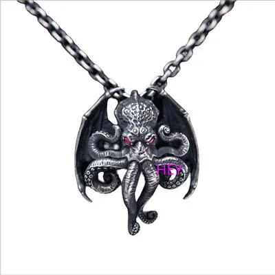 Cthulhu Mythos Stars Vampire Monster Cosplay Punk Necklace Choker Jewelry Gift • $27.89