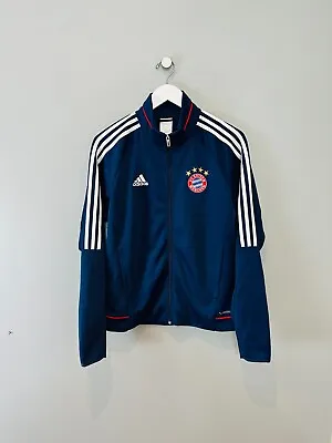 £0.99 • Buy Bayern Munich Training Track Jacket - S - Original Vintage Adidas Football Shirt