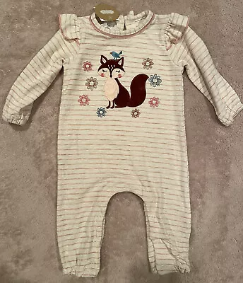 NWT Mud Pie Fox One Piece Set 3-6 Months • $27