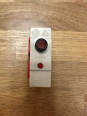 WYLEX B30Amp Type B 3871 Breaker MCB Very Rare Old Style Plug-in MCB Fuse Switch • £19.99