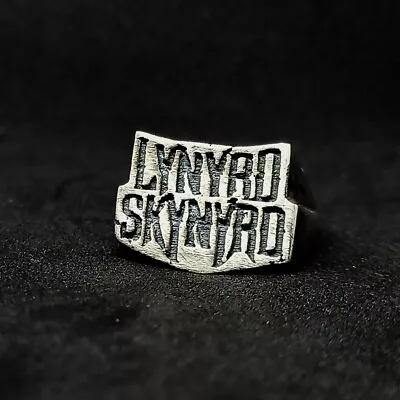 Lynyrd Skynyrd  925 Sterling Silver Ring - Solid Body Ring - Music Ring -Rocker • $115