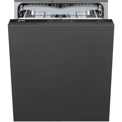 Smeg DI361C Fully Integrated Dishwasher - Black - 13 Place Settings - Built-I... • £459