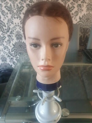 £10 • Buy Hairdressing Styling Head With Clamp Brown Hair