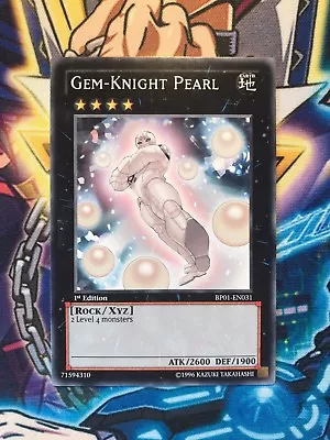 Yu-Gi-Oh! Gem-Knight Pearl BP01-EN031 • $1.06