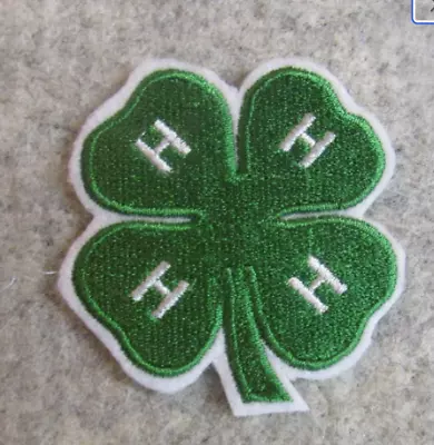 4 H Club Patch Iron On Sew On Patches 2.8  • $7.45