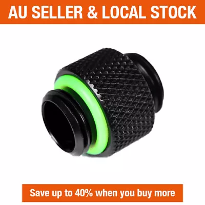 Barrow PC Water Cooling G1/4 Male To Male 10mm Extender Joiner Fitting Adapter • $10