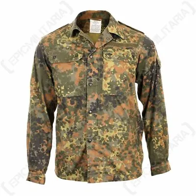 £16.45 • Buy Original German Army Flecktarn Shirt - Military Surplus Camo Field Grade 1