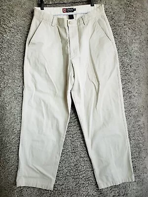 Chaps Beige Chino Pants Size 32 • $9.99