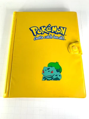 $24.99 • Buy Pokemon - Vintage BulbasaurPortfolio (Yellow) - 4 Pocket Binder