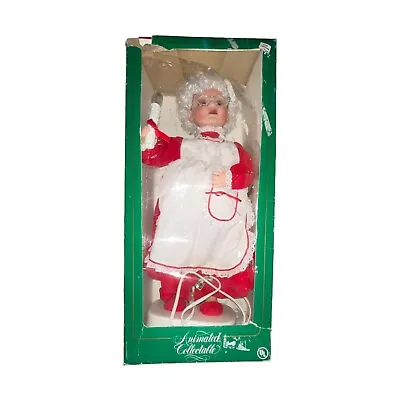 Vintage Santas Pride Animated Collectible Mrs Claus Light Motion Glasses 24  • $135.99