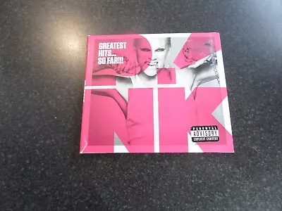 P!nk Greatest Hits… So Far! Digipak CD Album In Very Good Condition L@@K!! • £1.39