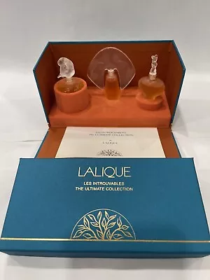 Lalique Vintage Les Introuvables The Ultimate Collection Miniature Parfume Set • $175