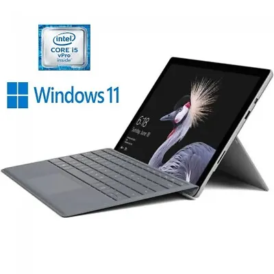 MICROSOFT SURFACE PRO 5 CORE I7 7660U 8GB 256GB SSD WINDOWS 11 PRO TOUCHSCREEN • $429