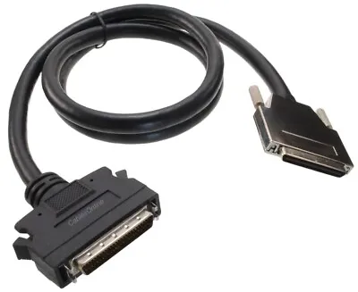 $32.95 • Buy 3ft VHDCI 0.8mm 68-Pin Male To SCSI-2 (HPDB50) Male SCSI Cable, SC-5203