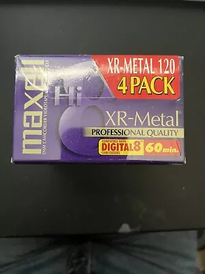 Maxell XR-Metal 8mm Camcorder Tapes • $19.99