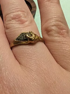 Lapland Women's Ring 750 Yellow Gold With Calcite Rw 54 Special Design Company Lapponia • £299.19