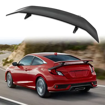 46  GT-Style Racing Rear Trunk Spoiler Wing Gloss Black For Honda Civic SI Sedan • $66.93