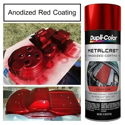 Anodized Red Coating Caliper Brake Rotor Paint High Heat Engine Enamel Spray New • $25.99