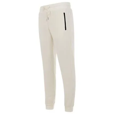 Men's Fleece Lined Slim Fit Casual Tech Jogger Sweatpants W Zipper Pockets S-3XL • $13.96