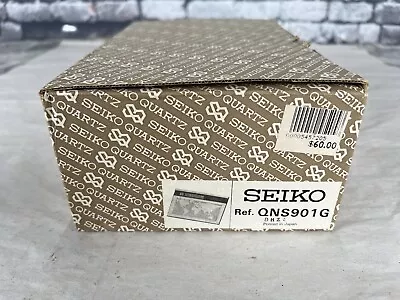 Vintage Seiko World Time Touch Sensor Desk Clock  Mid Century - (C) • $45