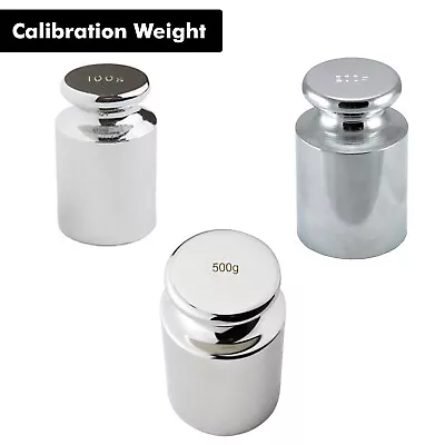 100g 200g & 500g Precision Balance Calibration Weight For Digital Pocket Scale • £6.95