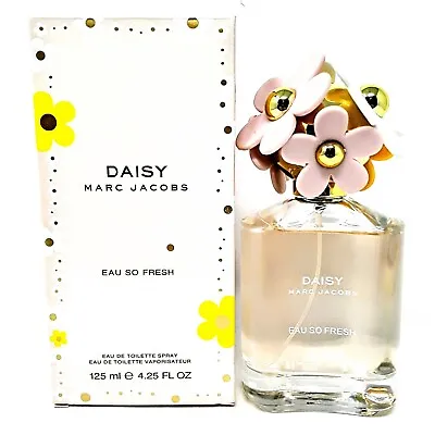 Marc Jacobs Daisy Eau So Fresh 4.25 Oz 125 ML New Sealed In Box • $34.99