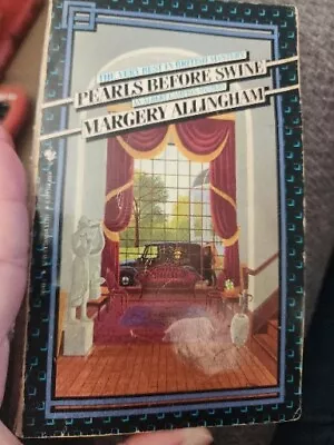 PEARLS BEFORE SWINE By MARGERY ALLINGHAM 1984 PAPERBACK BOOK MYSTERY • $3.50