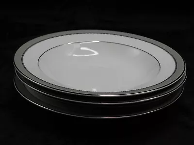 Mikasa Platinum Crown  Soup Bowls Set Of 4 • $24.95