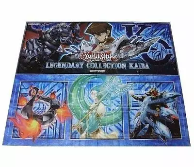 Yugioh - Kaiba Legendary Collection Storage Box & Double Sided Hardboard Playmat • £4.99