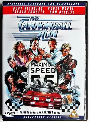 The Cannonball Run (1981) Burt Reynolds / Roger Moore / Dom Deluise (DVD) • £5.95