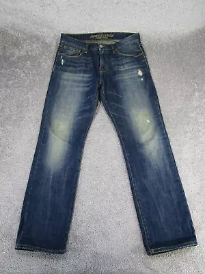 American Eagle Jeans Mens 32 Dark Wash Denim Original Straight 32X31 *Read • $24.99