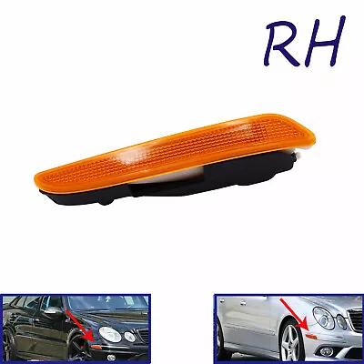 Front RH Side Marker Turn Signal Lamp Fits For Mercedes Benz E-Class W211 07-09 • $10.29
