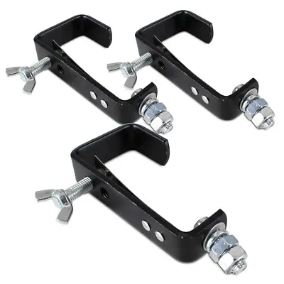 3x Black G-Clamps Lighting Hooks Essex • £28