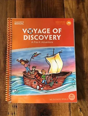 My Father’s World Pre-K Teacher’s Manual Voyage Of Discovery • $64.78