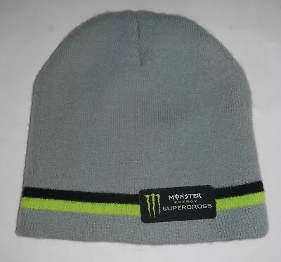 Monster Energy Drink AMA Supercross SX Logo Winter Beanie Hat Cap • $14.71