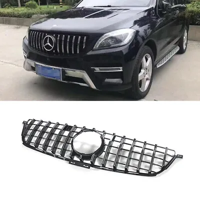 Front GT Grille Mesh For Mercedes Benz W166 2012-2014 ML350 ML400 ML550 ML63 AMG • $179.99