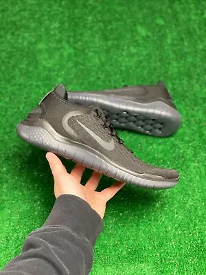 Nike Free RN 2018 Low Mens Running Shoes Triple Black 942836-002 NEW Multi Sz • $75