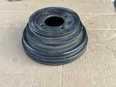 1973-1975 Ford Bronco Mustang 302 351w 351c 4 Groove Crankshaft Pulley • $49.99