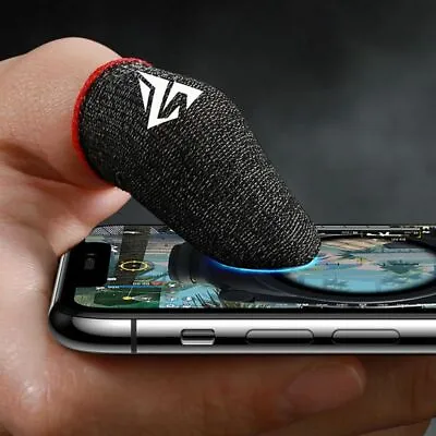 $11.34 • Buy 1 Pair For PUBG Mobile Games Gaming Finger Sleeve Breathable Fingertips