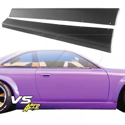 VSaero FRP TKYO Boss Wide Body Side Skirts S14 For 240SX Nissan 95-98 Vsaeropar • $312