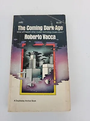 $24.80 • Buy COMING DARK AGE By Roberto Vacca 