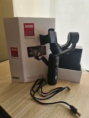 Zhiyun Smooth Q2 Gimbal Stabilizer 360° Rotation For Mobile Android & IOS • £70